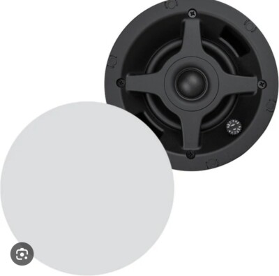Sonance PS-C43RT 4'' IN-Ceiling Speaker w/ 70/100 Volt Transformer (PAIR) White