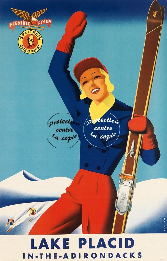 Poster Vintage Gurnigel Ski Suisse – Format 40x60 Cm – Haute Qualité – Affiche Rétro De Montagne