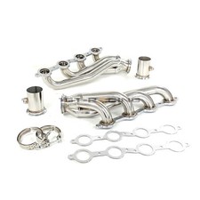 Exhaust Header Wv-band Kit For Ls Conversion Swap Camaro Chevelle Nova Firebird