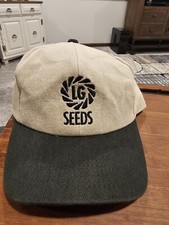 Vintage K Products LG Seeds Hat Cap Snapback Farm Ag H3 