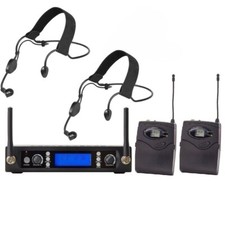 UHF Stage Wireless Headworn Headset Microphone System with ME 3 Headset Mic