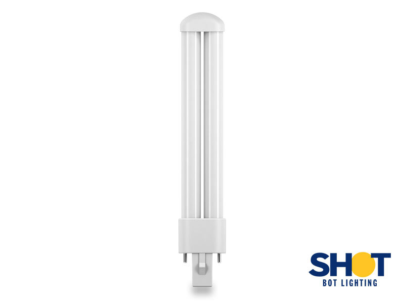 LAMPADA  LED COMPATT G23  3000K  7,2W   SHOT