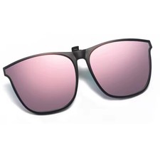 UV400 Clip on Sonnenbrille Brillen Aufsatz Clip Polarisiert  Überbrille