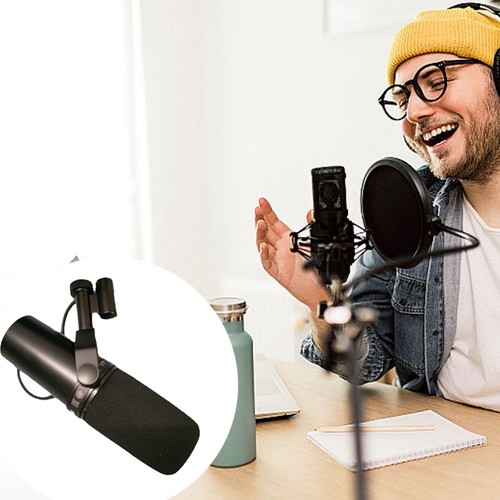SHURE SM7B Microfono Dinamico Cardioide Microfono Vocale Trasmissione NUOVO - Foto 8 di 11