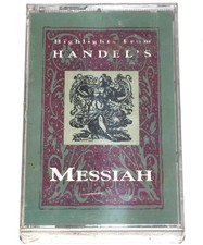 Highlights From Handel's Messiah Cassette Tape 1993 NEW SEALED
