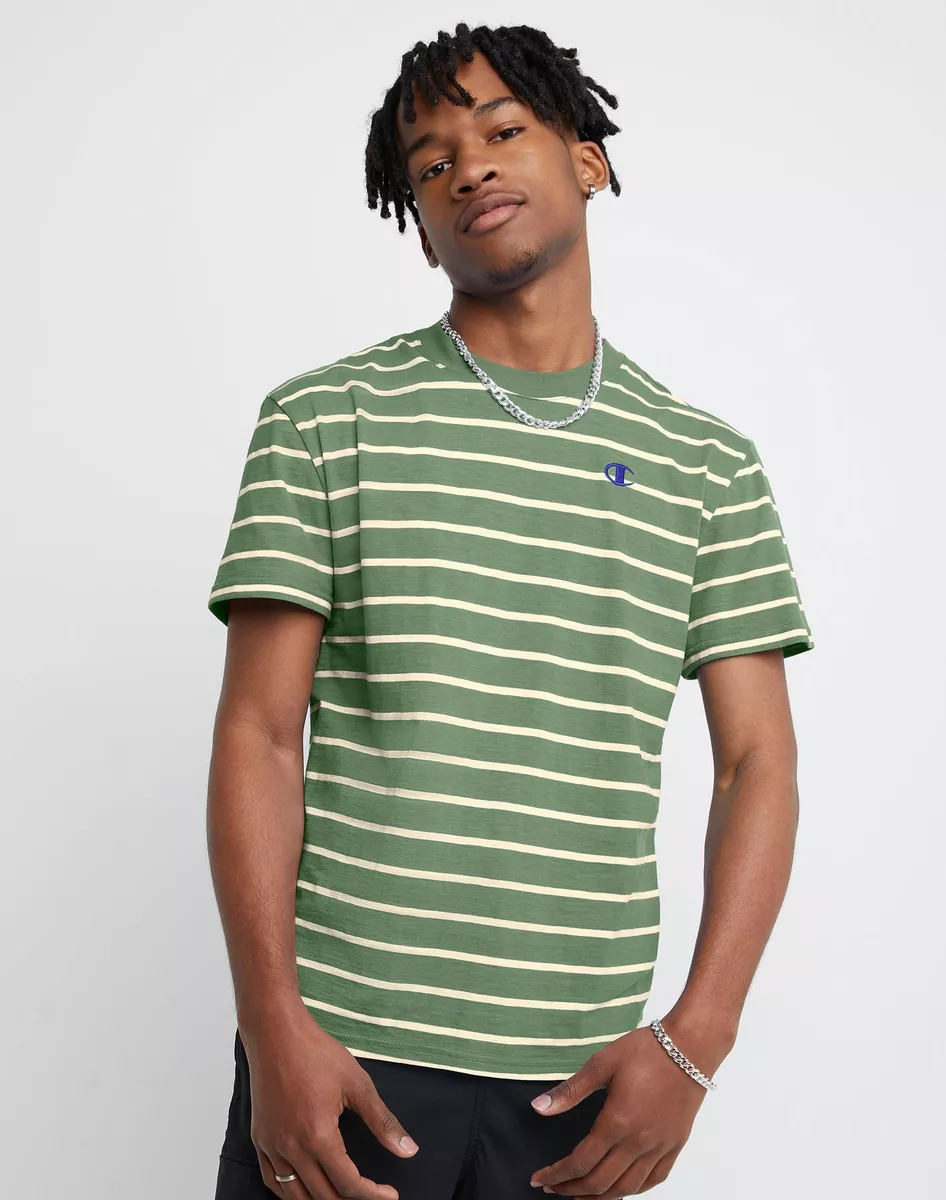 Champion striped t clearance shirt