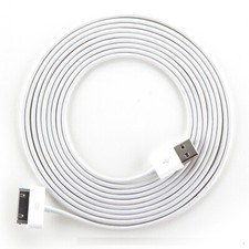 10ft White Data Sync Charging cable for iPhone 3 3g 3gs 4 4g 4s iPod touch