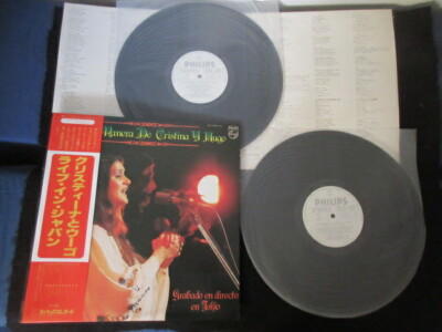 A La Manera de Cristina Y Hugo Grabado en Directo Japan Promo DBL Vinyl LP OBI