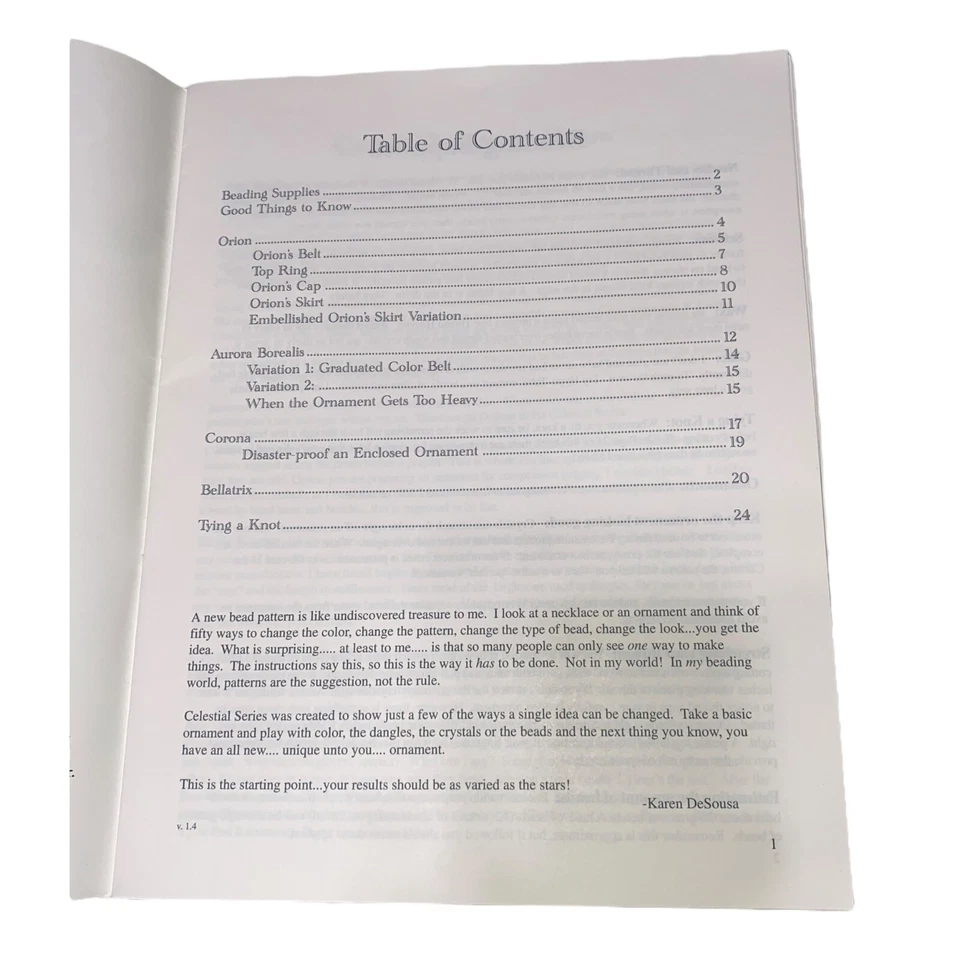 Beading Celestial Series Beaded Ornament Covers Karen DeSousa Patterns - Image 3 of 4