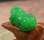 Handmade Pair Of Lavender Green Jade Dragon Pi Xiu Coin Pendant Necklaces - Feng Shui Money Charm