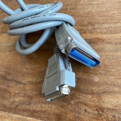 Vintage Nadeldrucker Paralleldrucker Kabel Centronics 1,8m Amiga Atari ST
