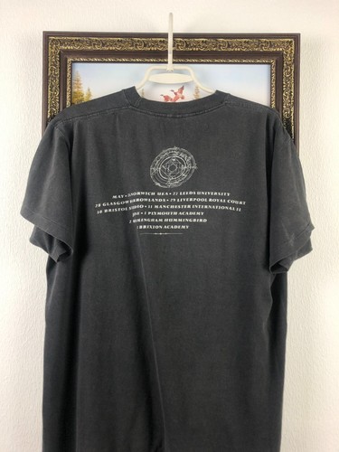 Camisa De Colección Años 90 Fields Of The Nephilim Rock Gótico Banda Gráfica Camiseta Oscura M - Imagen 11 de 13