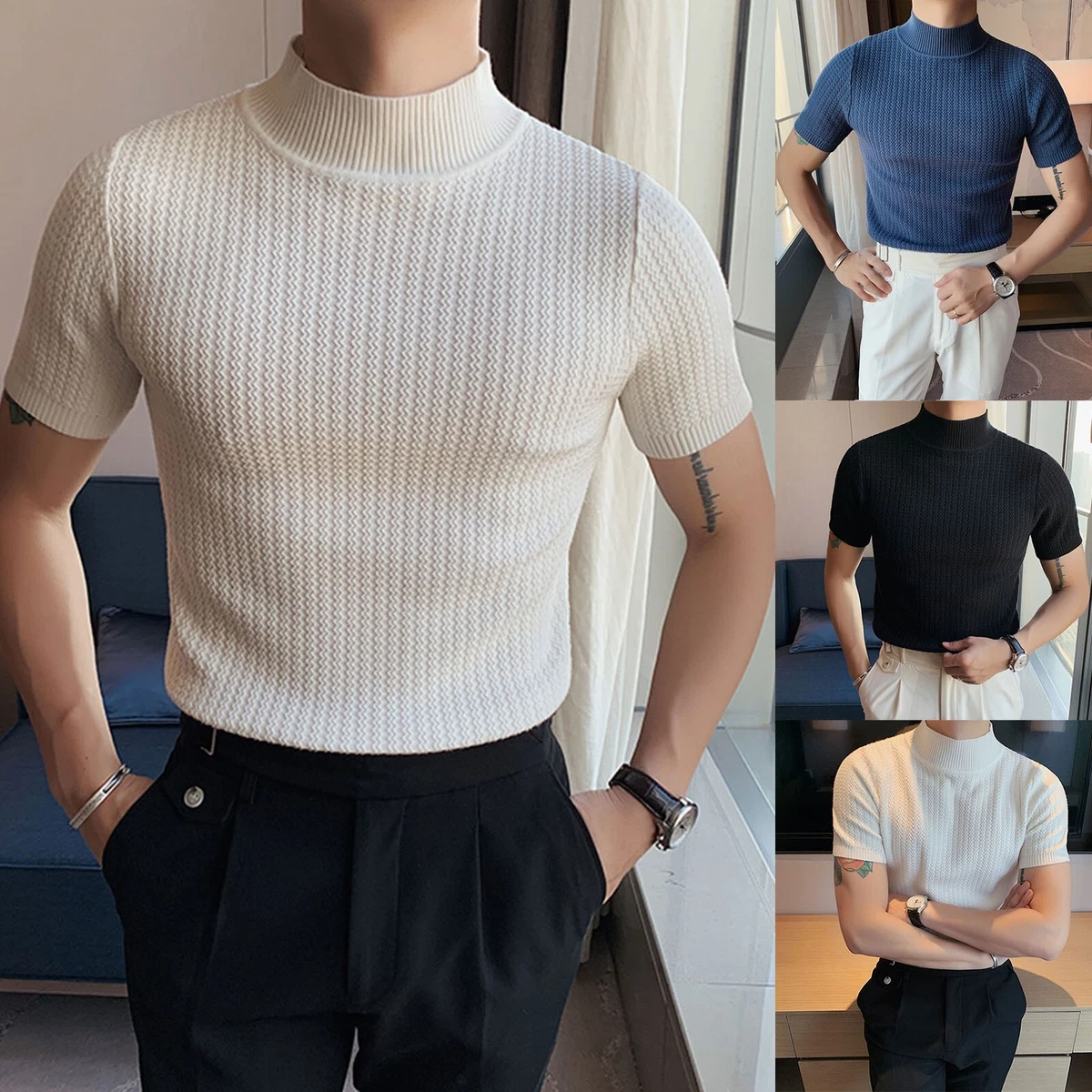 Turtleneck casual sale