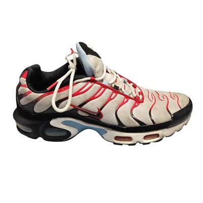Nike Air Max Plus Athletic Sneakers Mens Sz 9 Multi Lace Up Round Toe CW6975-100