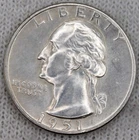 Washington Quarter 1951 D Uncirculated