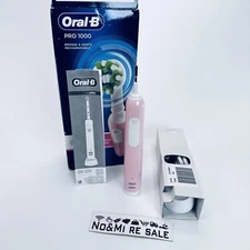 Oral-B Pro 1000 Rechargeable Electric Toothbrush, Pink - Handle and Charger ONLY