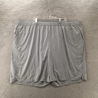 Xersion in Short Men 6XL Gray Regular Fit Pull On Elastic Waist  Athletic NEW