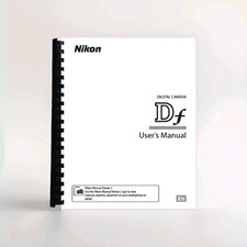 Nikon Df User's Manual