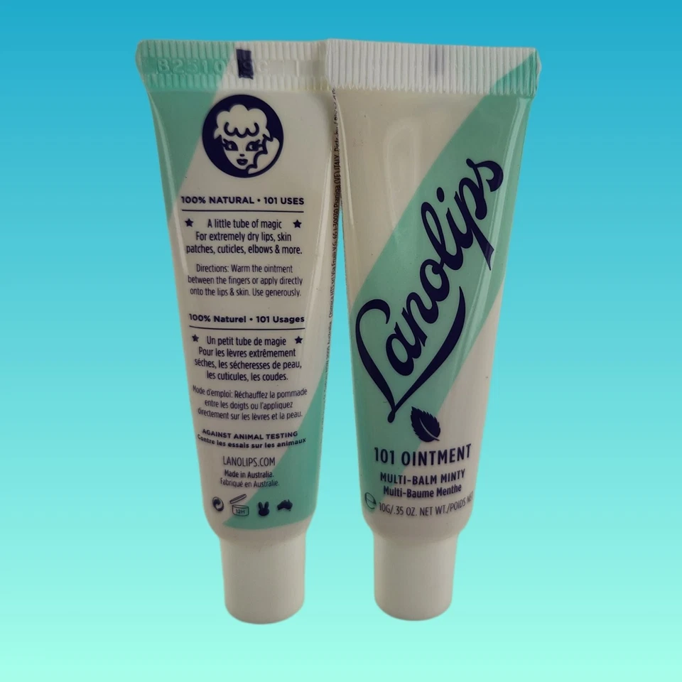 Lanolips 101 Ointment Multi Balm Minty BUNDLE ×2 PCS