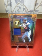 2023 Panini Chronicles Gold Standard Swatches Michael Busch RC Relic Blue🔥🚨
