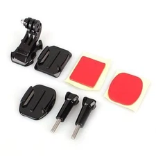 Camera Helmet Front Mount Adhesive Kit for GoPro Hero 3 2 1 Camera Black 