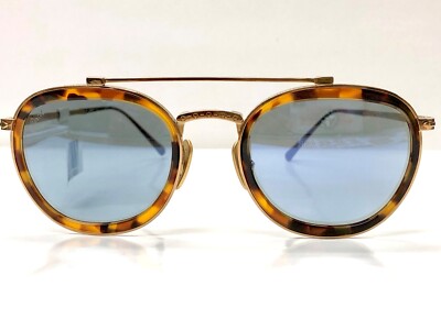 PERSOL 0PO5008ST 801356 49-21 GOLD/LIGHT BULE UNISEX SUNGLASSES