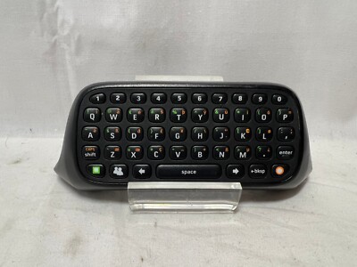 Official Black Microsoft XBOX 360 Chatpad OEM X852479-001 Tested