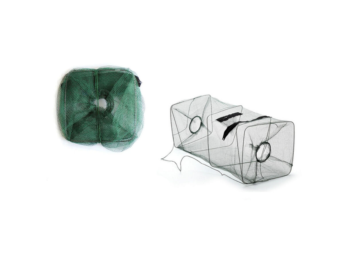 Foldable Fishing Net Trap and Fish Minnow Trap
