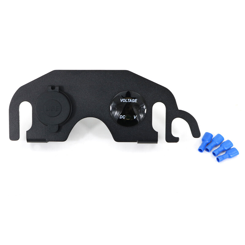 USB Voltmeter Dash Panel Aftermarket Fit For Suzuki V-strom650