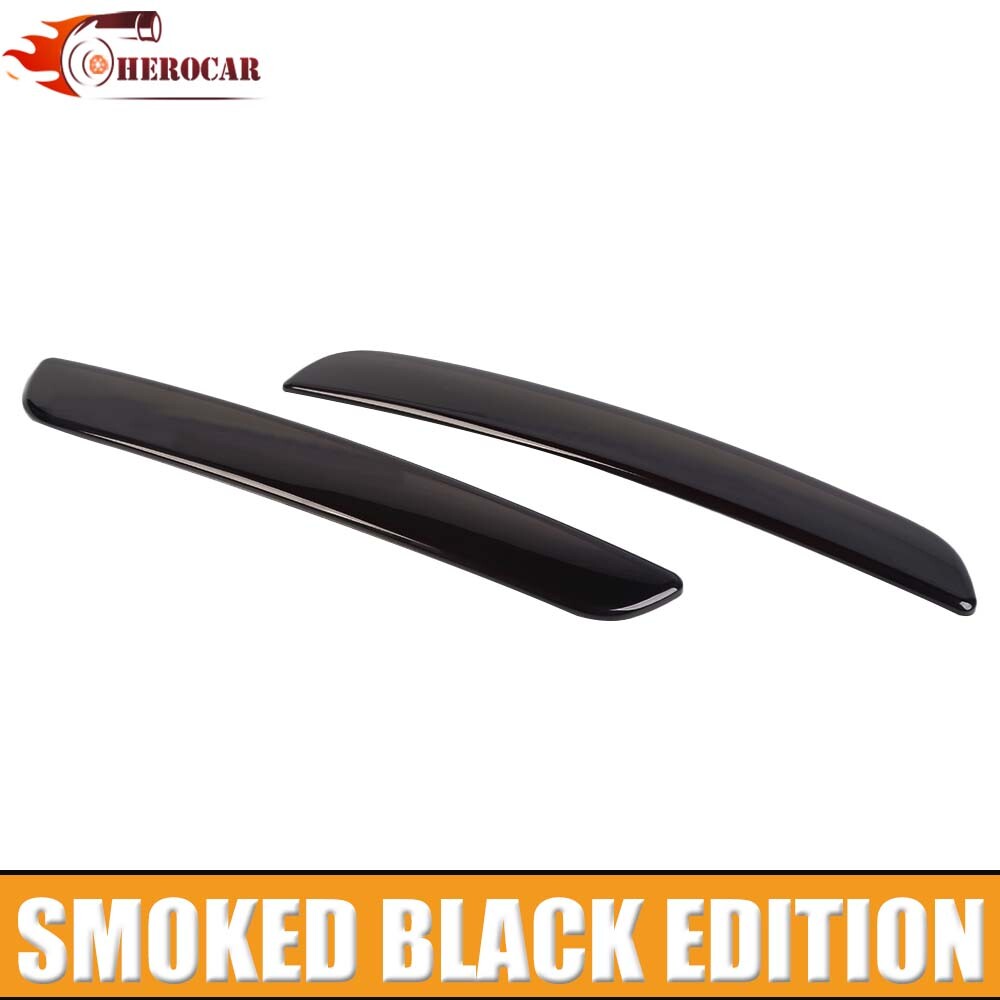 2PCS Smoked Black Fog Light Bezels for 2024+ Jeep Grand Cherokee