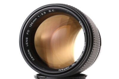 キャノン FD 135mm f/2.5 動作確認済み L0006 Canon FD 135mm F/2.5 SC S.C. MF Telephoto Prime Lens from Japan