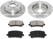 For 2010-2013 Acura ZDX Brake Pad and Rotor Kit Rear 39468TGNN 2011 2012