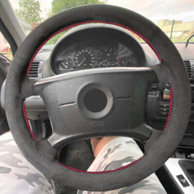 Kunstleder Auto Lenkrad Abdeckung Für BMW E36 E46 E39 X3 E83 X5 E53 E38 E31