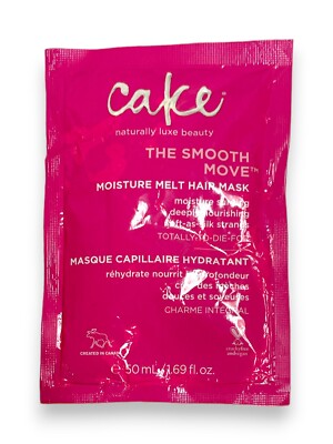 Cake The Smooth Move Moisture Melt Hair Mask (50ml/1.69fl.oz) As Seen In Pics