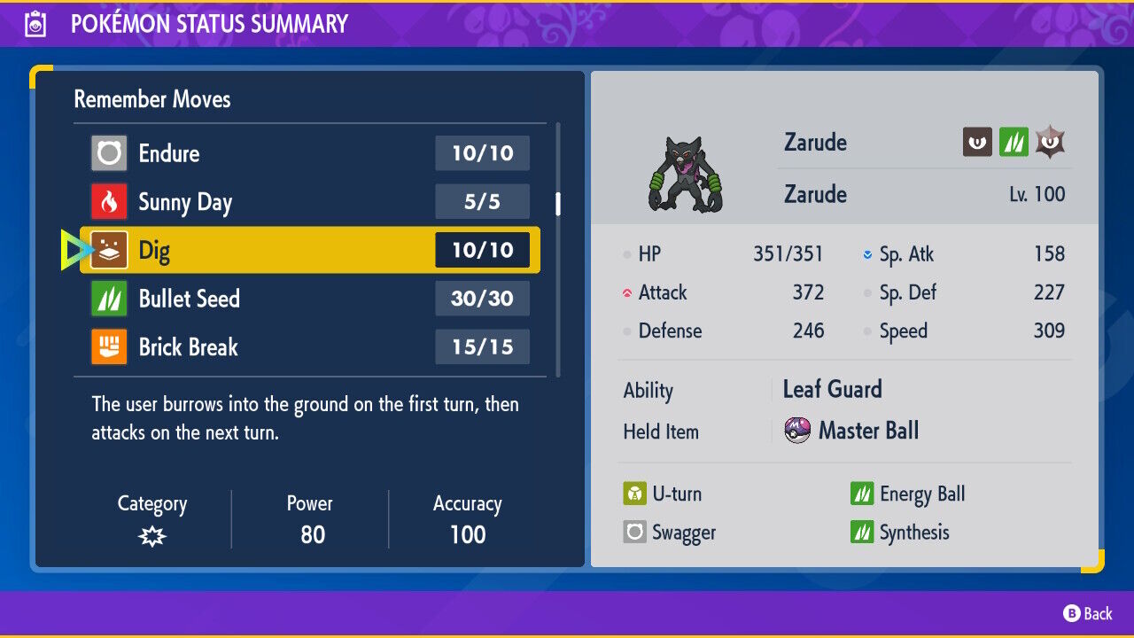 Pokemon 2893 Shiny Zarude Pokedex: Evolution, Moves, Location, Stats