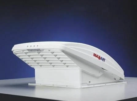 Maxxair White Maxxfan Deluxe 10-Speed Ventilator 00-05100K for 14"x14" RV roof