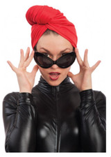 Large BLACK 50s/60s Style Dark Lens Cat Eye Office Retro Rockabilly Glasses CT