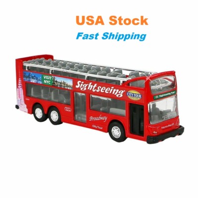 Sightseeing Tour Bus, NYC, New York City, Double Decker, Diecast