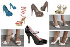 Stock Lotto 3 Paia di Scarpe Donna Vari Modelli Colori Anche Made in Italy Tg 36