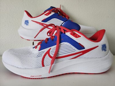 Nike Zoom Pegasus 40 Tennesse State Tigers Running Shoes White Sz 14 DZ5978-100