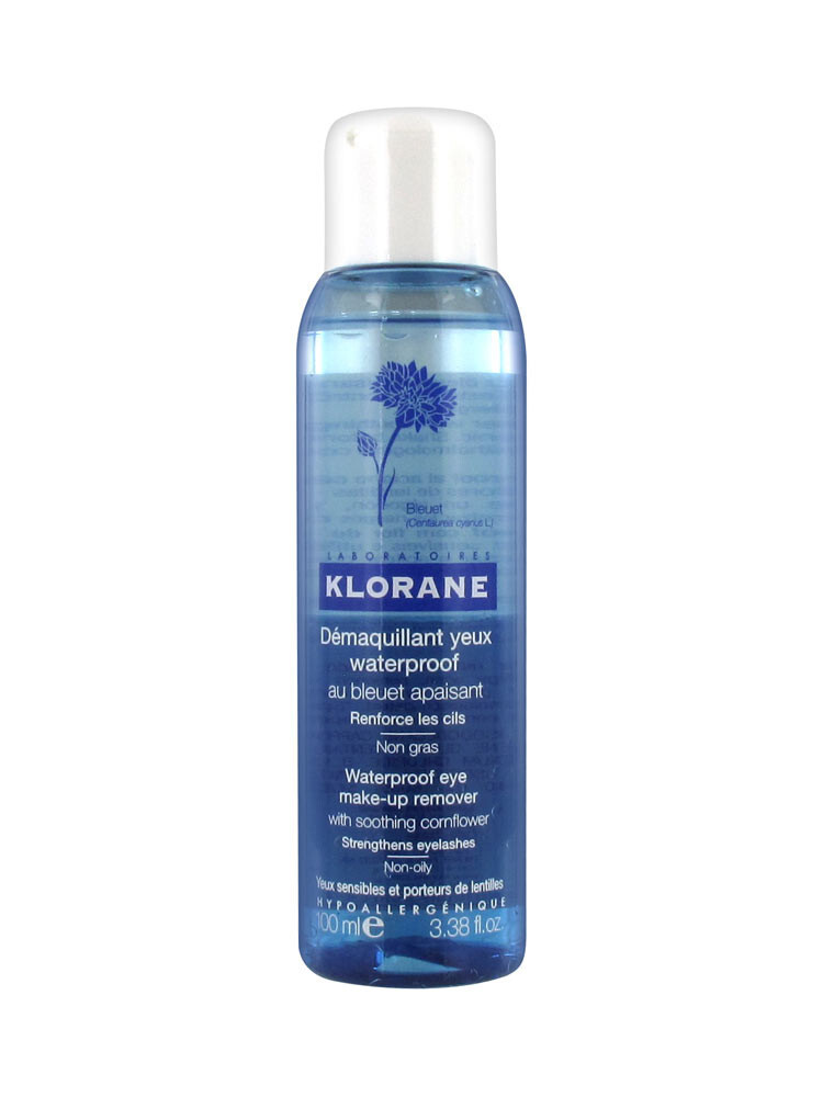 Klorane Augen Make-up Entferner Mit Kornblume – 100 Ml – Für Wasserfeste Mascara & Empfindliche Augen
