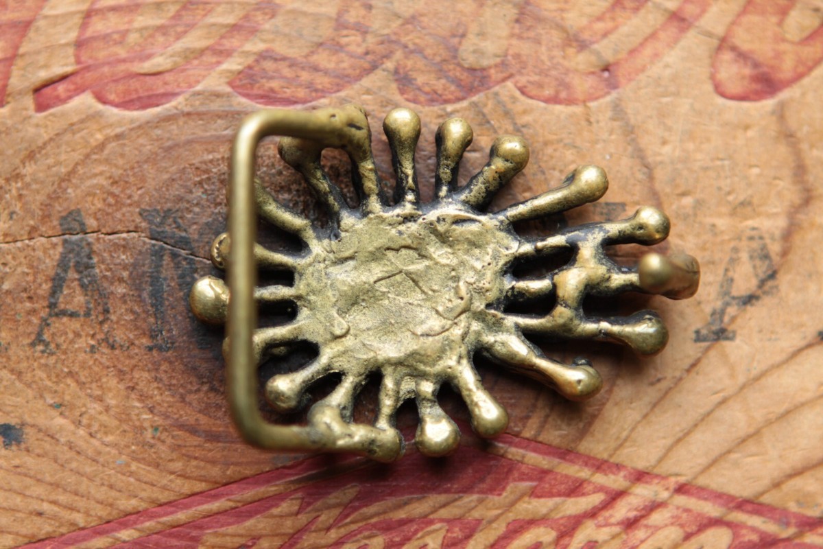 Vintage Solid Brass Small Hand Made Arrowhead Belt Buckle | eBay