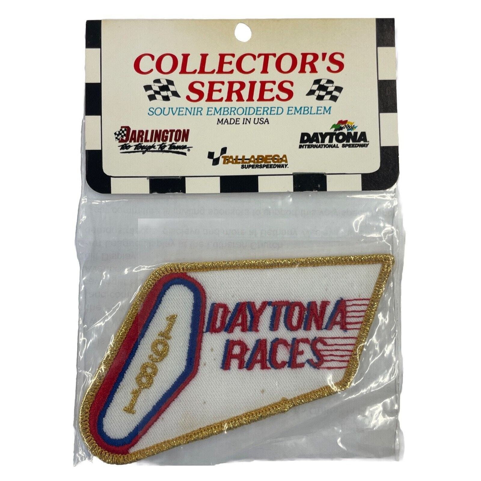 Daytona Races 1981 Collector’s Series Souvenir Embroidered Emblem