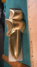 Cd26 Plymouth Fury Ship Grill Emblem Vintage Gold 1957 1686976 Belvedere Fury