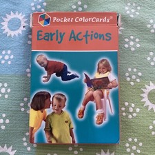 Pocket ColorCards: Early Actions Complete Set, Very Good
