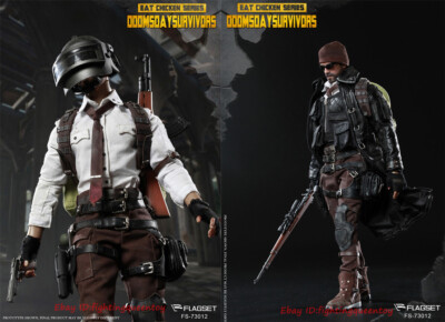 FLAGSET FS-73012 Eat Chicken Series Doomsday Survivors 1/6 Figure INSTOCK