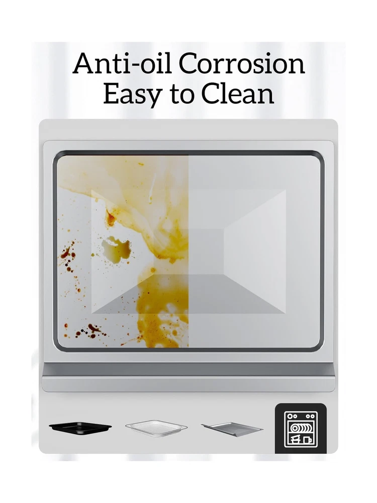 10-in-1 Air Fryer Toaster Oven Combo with 12.6QT Capacity and 9 Touch Controls 10-in-1 Air Fryer Toaster Oven Combo with 12.6QT Capacity and 9 Touch Controls