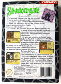 Shadowgate Nintendo Entertainment System (NES) neuwertig f&uuml;r Sammler