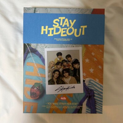 STRAY KIDS 4th MEMBERSHIP WELCOME KIT OFFICIAL FAN CLUB FC SKZ