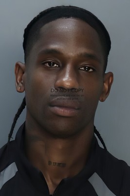 TRAVIS SCOTT MUGSHOT AMERICAN WRAPPER SINGER SONGWRITTER PRODUCER 4X6 POSTCARD